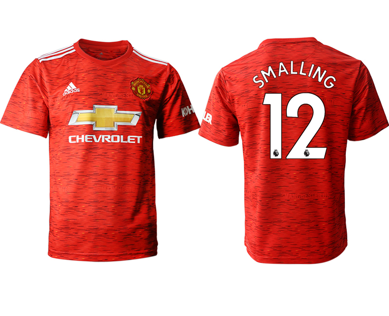 Men 2020-2021 club Manchester United home aaa version #12 red Soccer Jerseys->manchester united jersey->Soccer Club Jersey